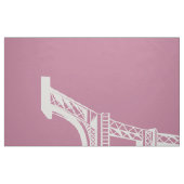 Staubige coole Geschenke Rosen-Eiffel-Turm-| Stoff (Fat Quarter (45,7 x 55,9 cm))