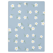 staubige Daisy Blumen Klemmbrett (Rückseite)