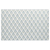 Staubige Jeans und Pfirsich-Küstenbotanik Stoff (Fat Quarter (45,7 x 55,9 cm))