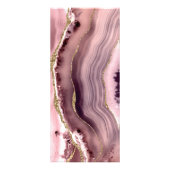 staubige Rose bei der Preisliste Werbekarte (Hinten)