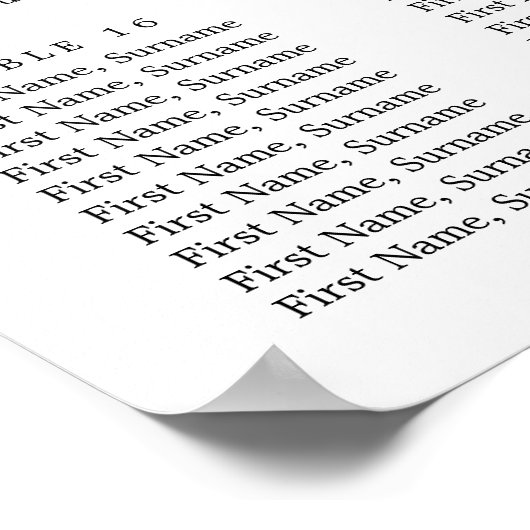 staubige Rose Blume Aquarellfarben Hochzeitskarte Poster (Ecke)