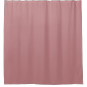 Staubige Rose Duschvorhang (Vorderseite)