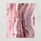 staubige Rose gegen Flyer (Hinten)