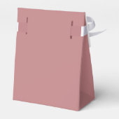 Staubige Rose Geschenkschachtel (Rückseite)