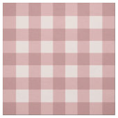 staubige Rose karierte Gingham-Ästhetik Stoff (Muster)