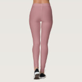 Staubige Rose Leggings (Rückseite)