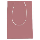 Staubige Rose Mittlere Geschenktüte (Vorderseite)