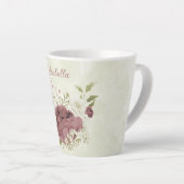 staubige Rose, weiße Blume Milchtasse (Rechte Ecke)