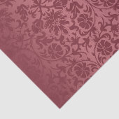 Staubige Rosen-Blumendamast Seidenpapier (Ausschnitt)