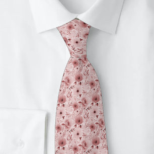 Staubige Rosenrosen Krawatte