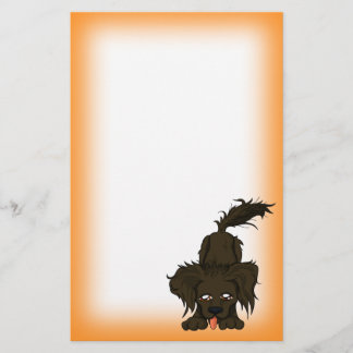 Staubiger Hund Briefpapier