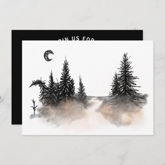 staubiger Wald Einladung (Vorne/Hinten)