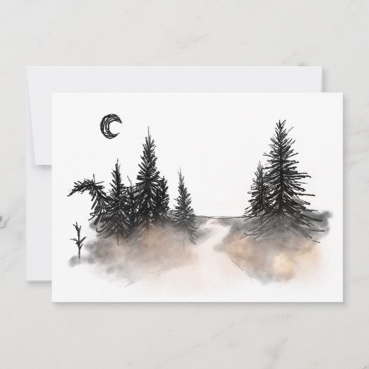 staubiger Wald Einladung (Vorderseite)