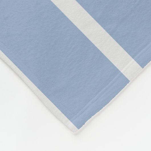 Staubiges Blau Fleecedecke (Ecke)