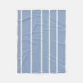 Staubiges Blau Fleecedecke (Vorderseite)