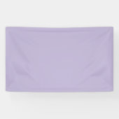 Staubiges Lavendel Einheitsfarbe Banner (Horizontal)