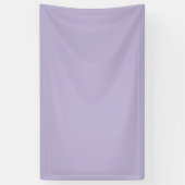 Staubiges Lavendel Einheitsfarbe Banner (Vertikal)