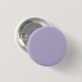 Staubiges Lavendel Einheitsfarbe Button (Vorne & Hinten)