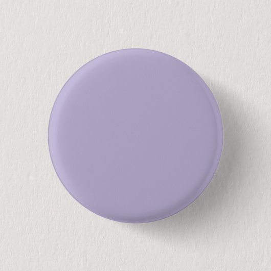 Staubiges Lavendel Einheitsfarbe Button (Vorderseite)
