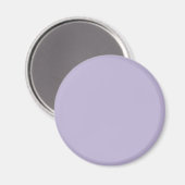 Staubiges Lavendel Einheitsfarbe Magnet (Vorderseite/Rückseite)