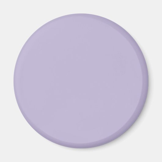 Staubiges Lavendel Einheitsfarbe Magnet (Vorne)
