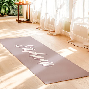 Staubiges Lavendel-Lila Benutzername Einfach Yogamatte