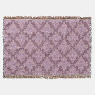 Staubiges Lavendel-Rosa-Mauve-Lila-elegantes Damas Decke