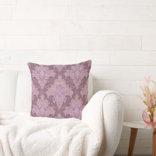 Staubiges Lavendel-Rosa-Mauve-Lila-elegantes Damas Kissen
