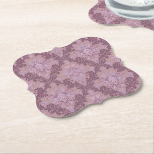 Staubiges Lavendel-Rosa-Mauve-Lila-elegantes Damas Untersetzer