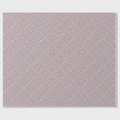 Staubiges malvenfarbenes griechisches geschenkpapier (Flach)
