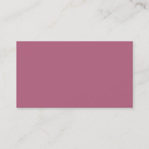 Staubiges Mauve-Pink Geschäftskarte Visitenkarte