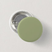 Staubiges Salbeigrün einfarbig Button (Vorne & Hinten)