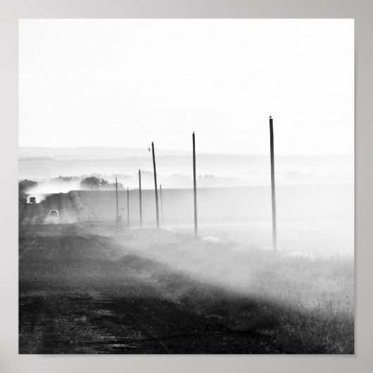 Staubläschen Poster (Vorne)