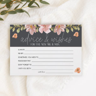 Staubrosa Blumen Hochzeitsglückwünsche Briefpapier