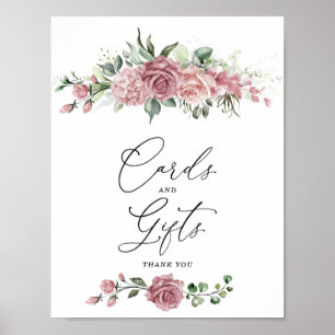 Staubrosa Blumenkarten & Geschenke Schild