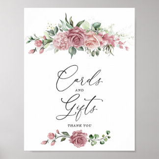 Staubrosa Blumenkarten & Geschenke Schild