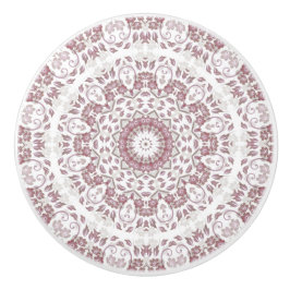 Staubrosa Blumenmandala Keramikknauf