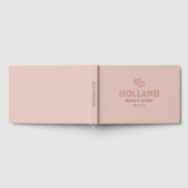 Staubrosa Interlocks Romantische Hochzeit Gästebuch (Voll)