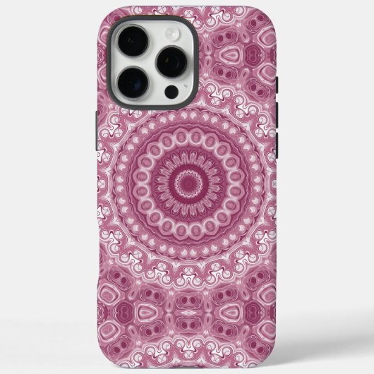 Staubrosa-Mandala-Musterdesign Case-Mate iPhone Hülle (Rückseite)