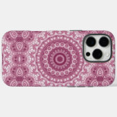 Staubrosa-Mandala-Musterdesign Case-Mate iPhone Hülle (Rückseite (Horizontal))
