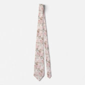 Staubrosa Rosen Krawatte (Vorderseite)