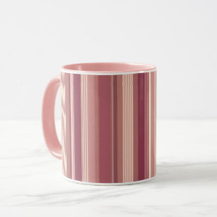 Staubrosafarbene warme gedämpfte Pinks, kräftige S Tasse