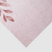 Staubrosafarbenes Blumenseidenpapier Seidenpapier (Detail)