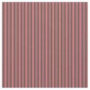 Staubrose, Kupferrose und Taupe-Streifen Stoff