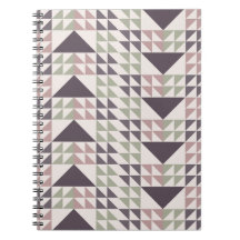 Staubrosen-Geometrisches Quilt-Muster