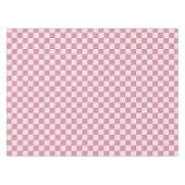 Staubrosen-Schachbrettmuster Tischdecke (Vorderseite (Horizontal))