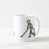 Staubsaugen Kaffeetasse (VorderseiteRechts)