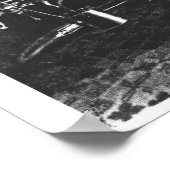 Staubsauger am Arbeitsplatz Poster (Ecke)