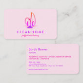 Staubsauger HouseKeeper Visitenkarte (Vorne/Hinten)