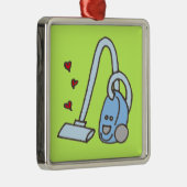 Staubsauger mit Herz Ornament Aus Metall (Rechts)